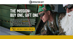 Desktop Screenshot of operationgift.com